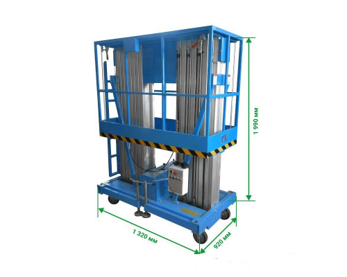 Двухмачтовый подъемник PROLIFT GTWY8-200 AC/DC