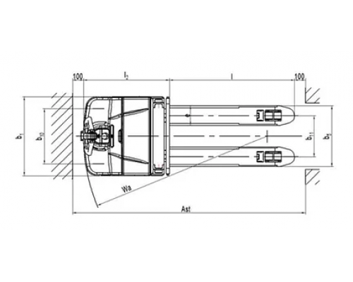 Самоходная тележка PT 20D